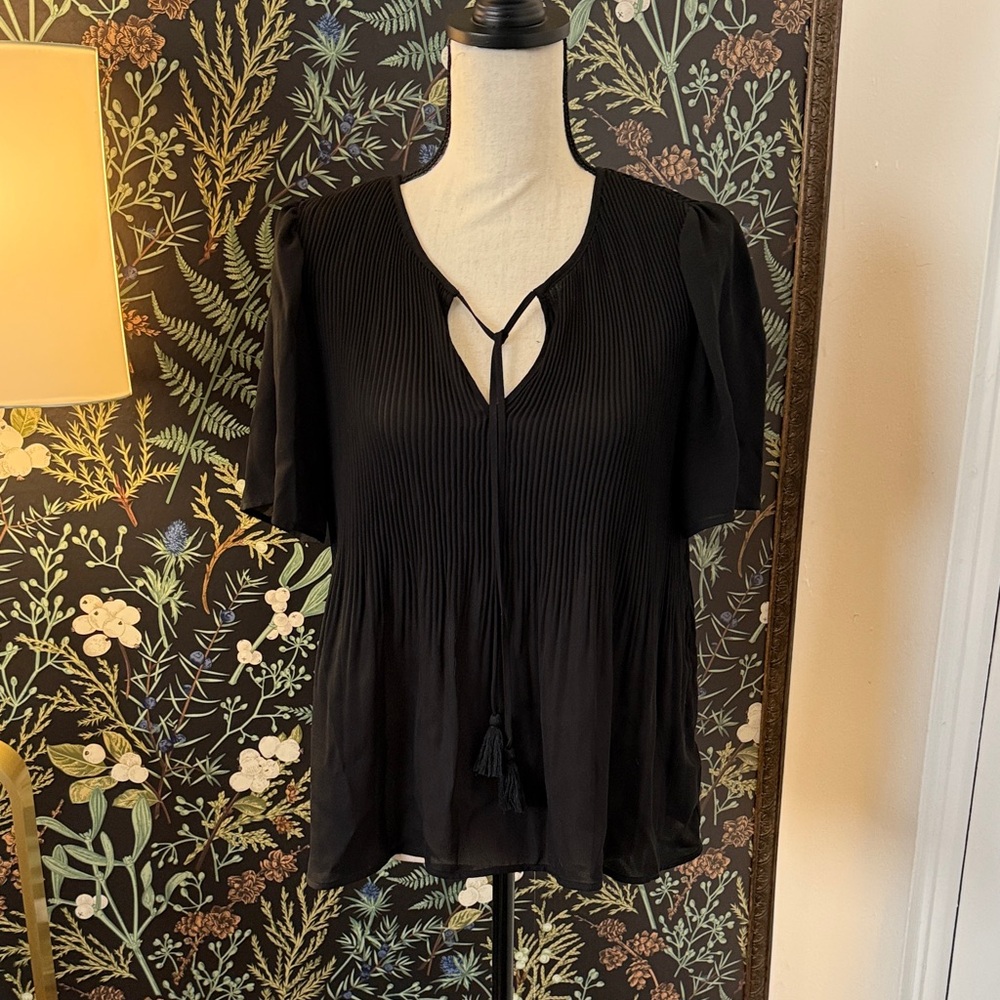 Elegant Black Women's Top